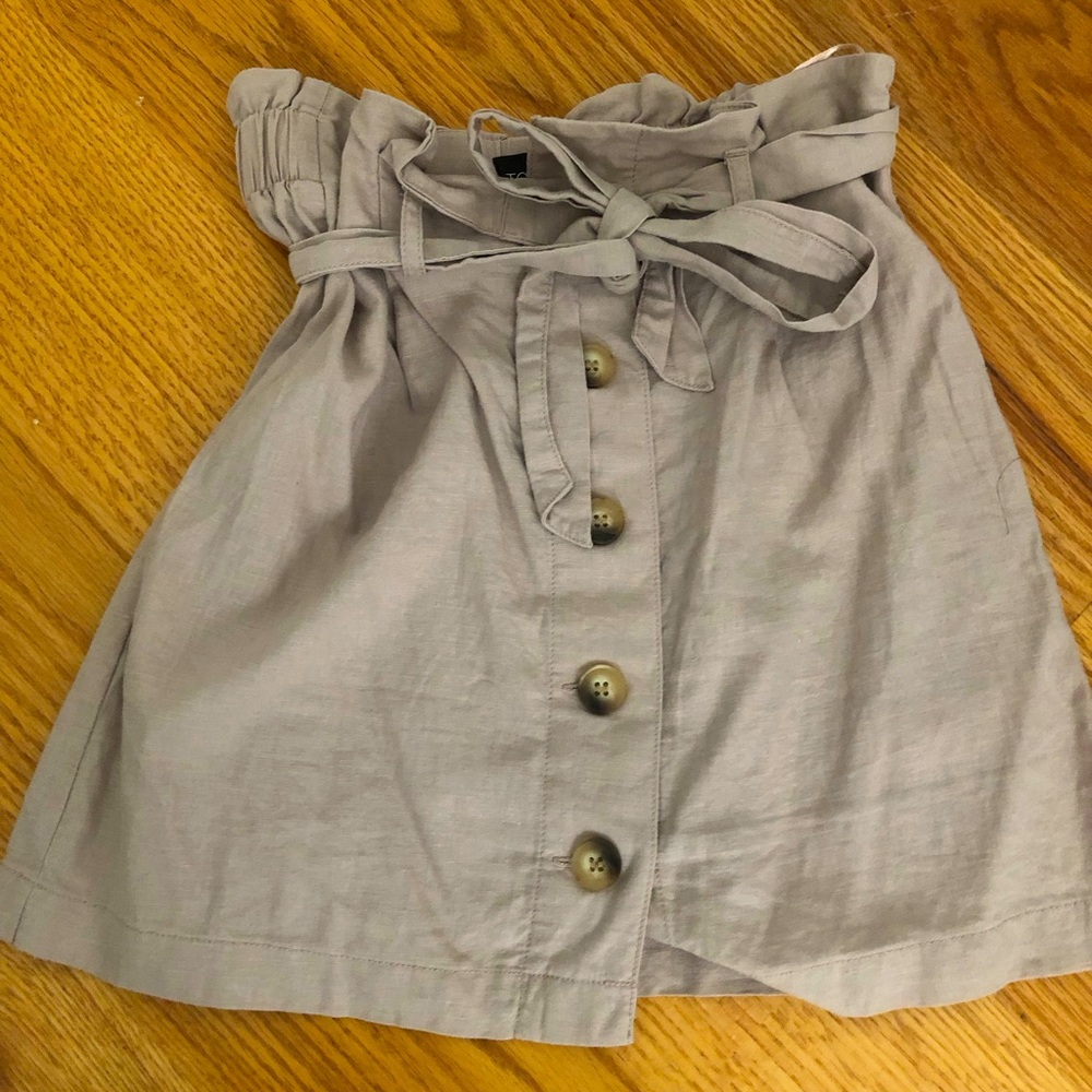 Topshop mini skirt light lavender/pink US 4